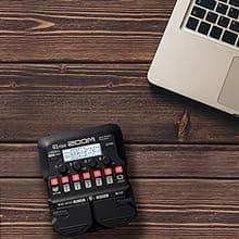 Zoom G1X Four Multi-Effects Processor with Expression Pedal for Electric Guitar