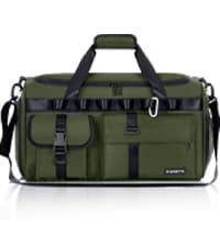 FIORETTO Women's Gym Duffle Bag with Shoes Compartment, 37L Capacity, Ideal for Travel, Gym, Sports, Duffel, Weekender