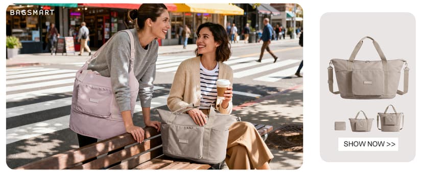 BAGSMART Gym Bag for Women, Duffle Bag for Travel with Wet Pocket, Lightweight Carry on Weekender Duffel, Water Resistant