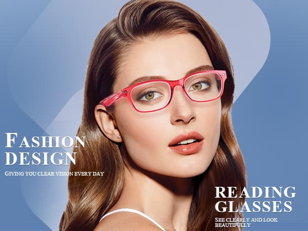 BLOEXCLU 6 Pack Reading Glasses for Women Men Blue Light Blocking Spring Hinge Computer Readers, Anti Eyestrain/Glare