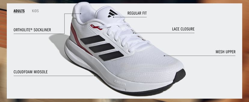 adidas Mens Run Falcon 5