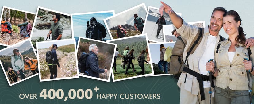 GPTCAMP Walking Sticks,Trekking Poles Collapsible Hiking Poles,Lightweight Folding Travel Walking Pole for Men Women,2pc Adjustable Hiking Stick with EVA Foam Grips for Backpacking