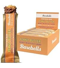 Barebells Protein Bars Cookies & Cream - 12 Count, 20g High Protein Treats - Chocolate Nutrition Bar with 1g Total Sugars - On-The-Go Breakfast or Post-Workout Snack