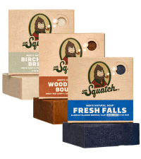 Dr. Squatch 2025 Holiday Bundle - Men's Natural 4 Soap and 4 Deodorant Gift Set - Cold Process Soap with No Harsh Chemicals + Odor-Squatching, Aluminum Free Deodorant