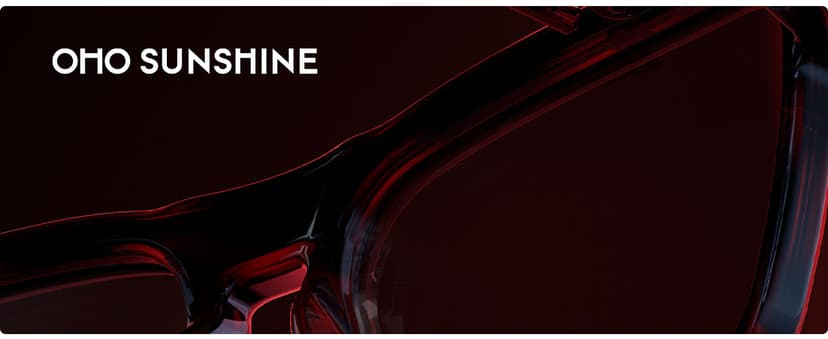 OhO Smart Glasses,Safety Glasses with Bluetooth Speaker,Indoor/Outdoor UV Protection and Voice Control,Unisex(Blue Light Lens)