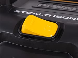 DEWALT 5 Gallon STEALTHSONIC Shop Vacuum Wet and Dry, Powerful Suction & Portable Shop Vac with Attachments, Ultra Quiet Wet Dry Vacuum for Home, Garage, Car, Workshop, Jobsite, DXV05S-QT, 4 Peak HP