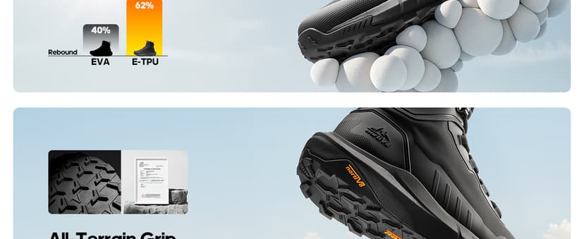 NORTIV 8 Men's Tactical Hiking Lightweight Cushion Sole for Work All Day Side Zipper Motorcycle Combat Military Boot Arch Support 8 Inches Terrascope