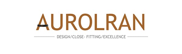 Aurolran Men&Womens Leather Dress Belt Business Automatic Buckle Belt Color-Black Silver Gold