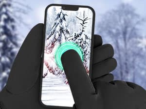 ihuan Winter Waterproof Gloves Cold Weather - Snow Ski Windproof for Men Women, Warm Touchscreen Thermal for Running Cycling