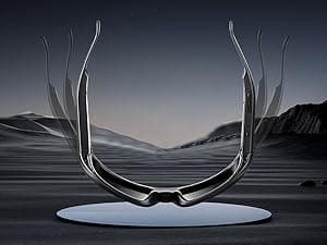 OhO Smart Glasses,Safety Glasses with Bluetooth Speaker,Indoor/Outdoor UV Protection and Voice Control,Unisex(Blue Light Lens)