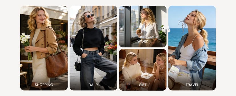 befen Genuine Leather Tote Bag for Women Work, Women's Tote Handbags Shoulder Satchel Purse with Compartments and Tassel