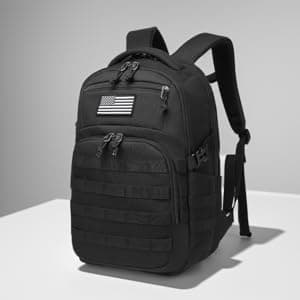 Wotony Military tactical backpack, backpack for men black small tactical assault bag