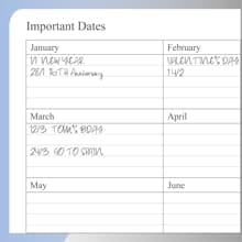 2026 Planner - Weekly and Monthly Planner, Jan 2026 - Dec 2026, Holidays, Contacts and Notes Pages, Vegan Leather Cover, Elastic Closure, 5.5”x8.25”, Grey