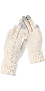 TRENDOUX Winter Gloves for Men Warm: 3M Thinsulate -20℉ Windproof Waterproof Ski Women Glove with Touchscreen Thermal Lining Anti-Slip for Work Cycling Motorcycle Snowboarding