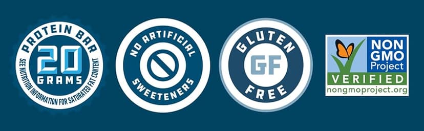 CLIF BUILDERS Protein Bars - OREO-Flavored - 20g Plant Based Protein - Gluten Free - Non-GMO - Low Glycemic - No Artificial Sweeteners - 2.4 oz. (12 Pack)