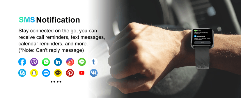 RUIMEN Smart Watches for Women Men (Answer/Make Calls) Compatible with iPhone/Android Phones, 1.85" HD Screen Fitness Tracker Heart Rate Monitor 100+ Sports Tracker Watch Waterproof (Blue)