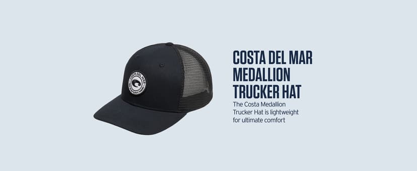 Costa Del Mar Mens Chatham Trucker Hat
