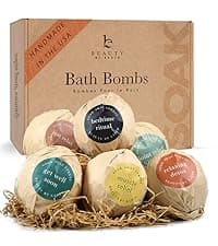 Lavender Shower Steamers Aromatherapy – USA Made with Bergamot Essential Oil, Valentines Day Gifts for Her, Large Shower Tablets for Women & Men, Stress Relief & Relaxing Calming Pamper Gifts