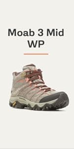 Merrell Women's Moab 3 Mid Waterproof Hiking Boots