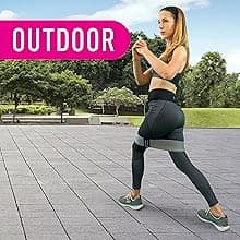 Resistance Bands for Working Out with Workout Bands Guide. 4 Booty Bands for Women Men Fabric Elastic Bands for Exercise Bands Resistance Bands for Legs Bands for Working Out Hip Thigh Glute Bands Set