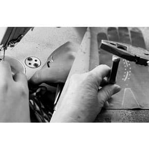 EGSSHOP Winter Warm Genuine Leather Gloves, Cashmere Lined Driving Motorcycle Gloves for Men