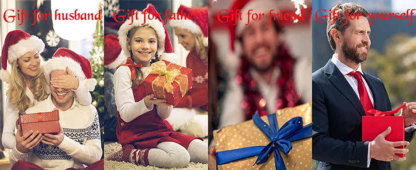 Dubulle Designer Mens Belts, Sliding Automatic Buckle Ratchet Dress Belt TOP Genuine Leather Strap Gifts