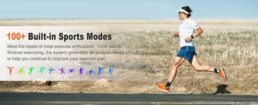 ISKOVI 1.91" Smart Watch,Fitness Tracker,Smart Watches for Men and Women with Message Call Function,120+ Sport Modes, IP68 Waterproof,24 Hours Heart Rate/Sleep Monitor,for Android/iOS