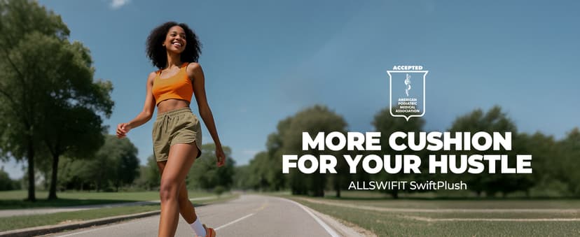 ALLSWIFIT Women's Slip On Walking Shoes Hands-Free Cushion Running Tennis SwiftPlush Non-Slip Comfortable Workout Gym Athletic Fashion Sneakers