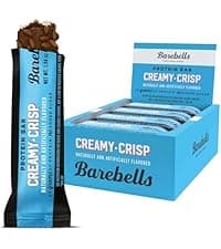 Barebells Protein Bars Cookies & Cream - 12 Count, 20g High Protein Treats - Chocolate Nutrition Bar with 1g Total Sugars - On-The-Go Breakfast or Post-Workout Snack