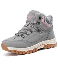 TARELO SINCE 1986 TARELO Womens Hiking Boots Fur Lined Snow Shoes Winter Warm Ankle Booties Lady Non Slip Walking Fashion Boot