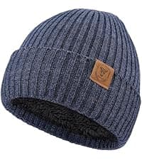 OZERO Mens Winter Gloves Nappa Leather Warm Wool Touchscreen Dress Glove - Thermal Gifts for Dad or Husband