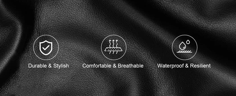 VECELO Ergonomic Gaming Chair with Footrest, Comfy Recliner Computer Chair, Swivel Seat, Height Adjustable, High Back PU Leather, Lumbar Support, Headrest for Adults, Black