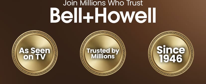 Bell+Howell Vacutrim Cordless Beard Trimmer – Rechargeable Electric Shaver with Built-in Vacuum, 20 Trim Settings, LED Indicator – for Mustache, Sideburns, Facial Hair – Deluxe, 7.5" As Seen On TV