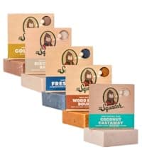 Dr. Squatch Natural Men’s Deodorant – Aluminum Free Natural Deodorant Men with Charcoal & Postbiotics for 72-Hour Odor Protection – Sierra Storm, 2.65oz Stick (3-Pack)