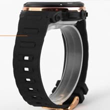 MASTOP Solar Watch Neutral LED Digital Watch Military Waterproof Sports Watch Black