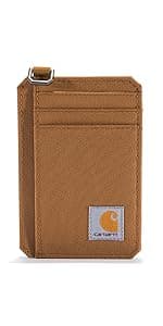 Carhartt Men's Durable Oil Tan Leather Wallets, Available in Multiple Styles