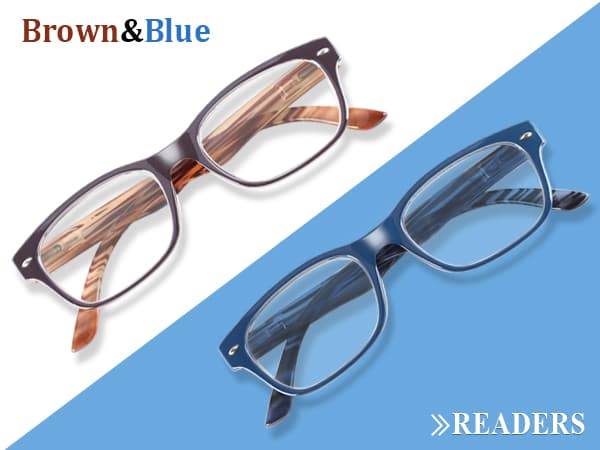 BLOEXCLU 6 Pack Reading Glasses for Women Men Blue Light Blocking Spring Hinge Computer Readers, Anti Eyestrain/Glare