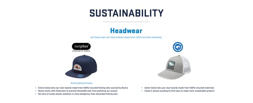 Costa Del Mar Mens Chatham Trucker Hat