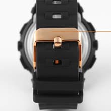 MASTOP Solar Watch Neutral LED Digital Watch Military Waterproof Sports Watch Black