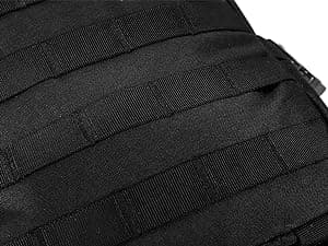 LHI Military Tactical Backpack for Men and Women 45L Army 3 Days Assault Pack Bag Large Rucksack with Molle System - Black