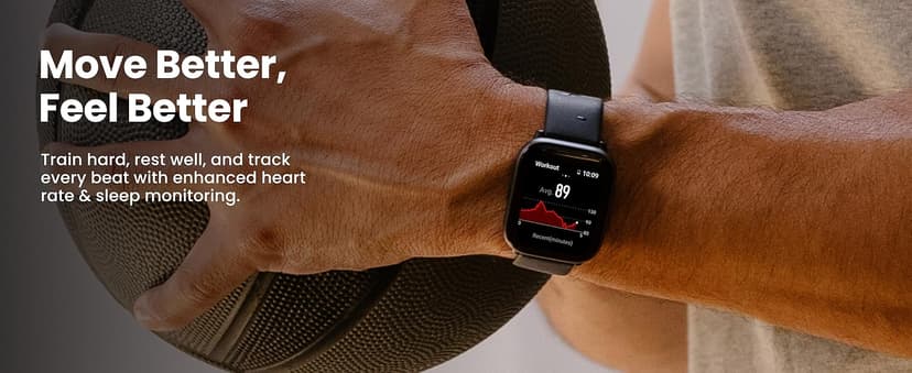 Amazfit Active Smart Watch 42mm, AI Fitness Tracker & Sleep Coach, GPS, Amazon Alexa Built-in, Bluetooth, 14-Day Battery, 120+ Sports Modes, Android & iPhone, Petal Pink