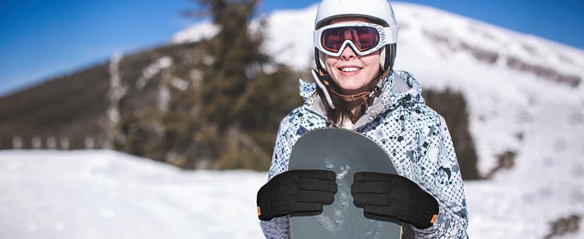 ARFNKIM Thermal Winter Gloves-Fleece Lining Touch Screen Knit Stretchy Warm Gloves for Running Cycling Riding- Men Women