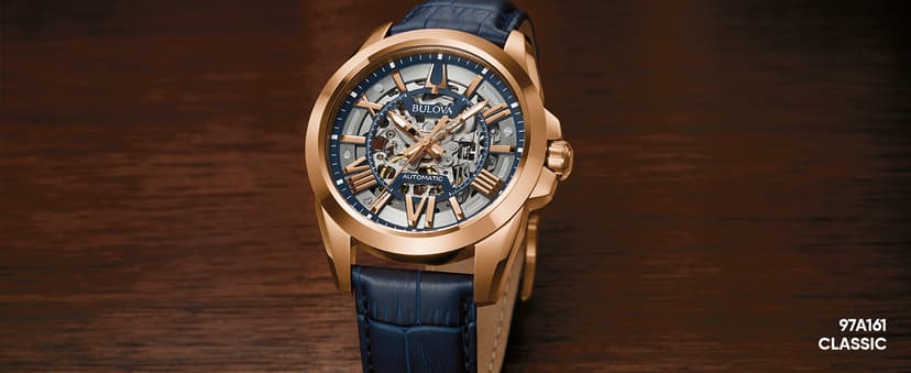 Bulova Men's Classic 3-Hand Calendar Date Quartz Leather Strap Watch, Buckle, 37mm