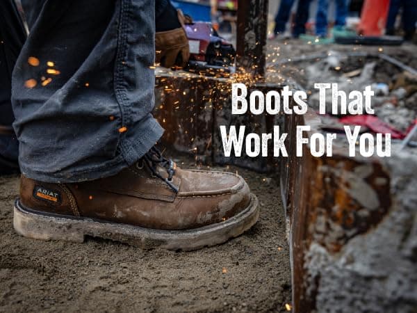 Ariat Men's Groundbreaker Wide Square Toe Steel Toe Work Boot