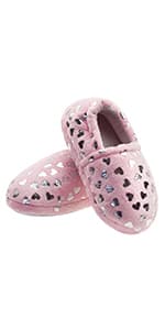 Lulex Moccasins for Men House Slippers Indoor Outdoor Plush Mens Bedroom Shoes with Hard Sole