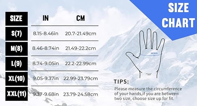 HANDLANDY 2 Pairs Waterproof Work Gloves for Cold Weather, Insulated Winter Freezer Work Gloves with Grip for Men & Women