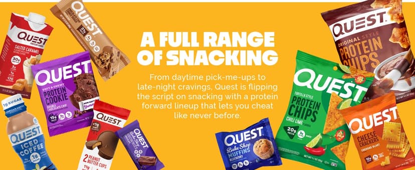 Quest Nutrition Ultimate Variety Pack Protein Bars, High Protein, Low Carb, Gluten Free, Keto Friendly, 12 Count