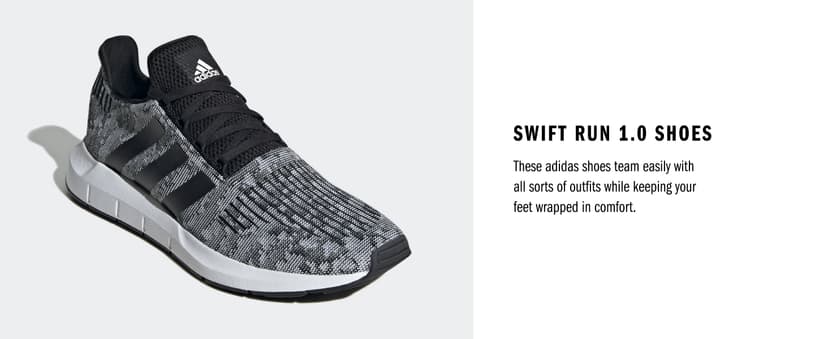 adidas Men's Swift Run 1.0 Running Shoes