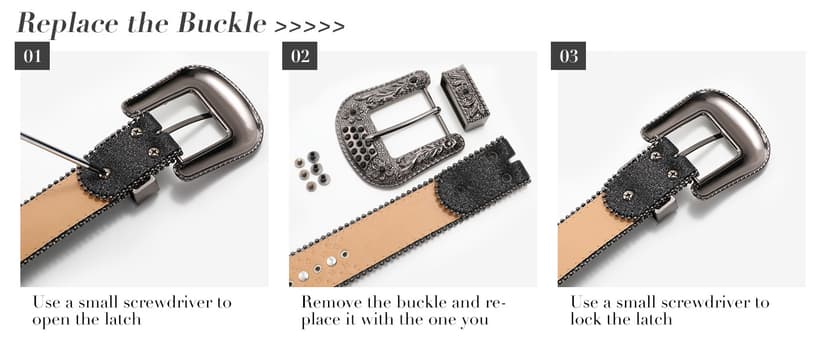 BELTROAD Rhinestone Belt Goth Bling Belts for Women and Men Western Cowboy Cowgirl Belts for Jeans, Halloween Belt