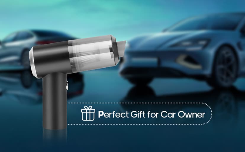 Auloea Mini Portable Vacuum Cleaner, Keyboard Wireless Handheld Vacuum with Brush Motor 4500PA High Power and TypeC, for Car,Office and Home Cleaning /V01/Black